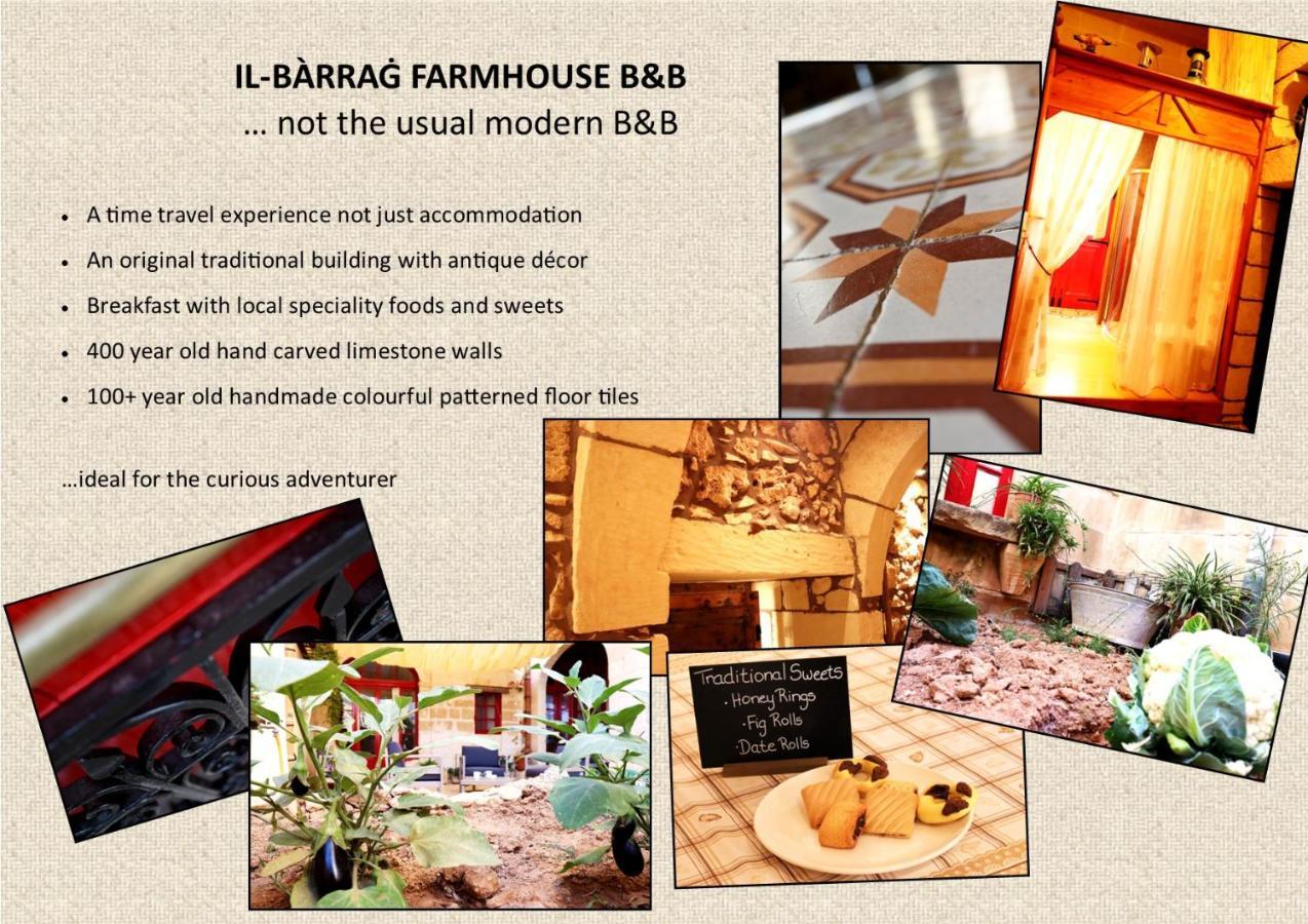 Il-Barrag Farmhouse B&B - Gozo Traditional Hospitality 나두르 외부 사진